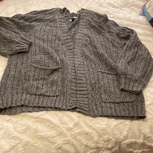 Open cardigan